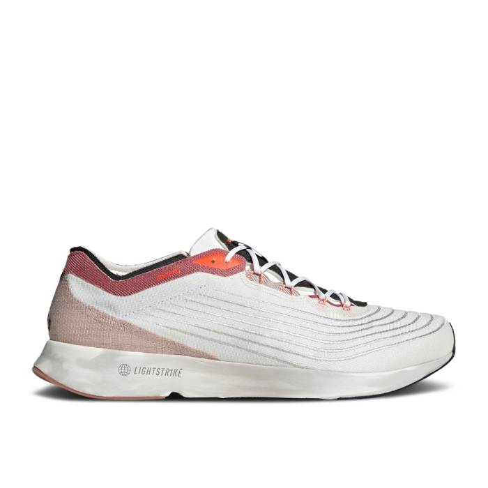 アディダス Adidas 【 Parley X Adizero \u0027Non Dyed Impact Orange\u0027 Men Non Dyed/Grey One/Impact Orange 】 アディゼロ 差しひびき メンズ 薄墨色 薄墨色 差しひびき orange 橙・オレンジ色