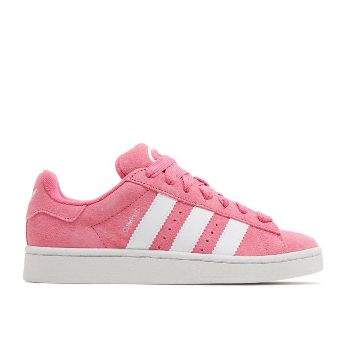 アディダス Adidas 【 Wmns Campus 00S \u0027Pink Fusion\u0027 Women Pink Fusion/Cloud White/Cloud White 】 校庭 レディース pink サクラ色 Fusion 核融合反応 白いこと 白いこと