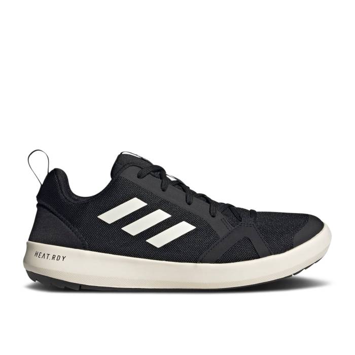 アディダス Adidas 【 Terrex Boat Heat.rdy \u0027Black Chalk White\u0027 Men Core Black/Chalk White/Core Black 】 メンズ 中核グループ 黒いこと 黒いこと 白いこと 白いこと