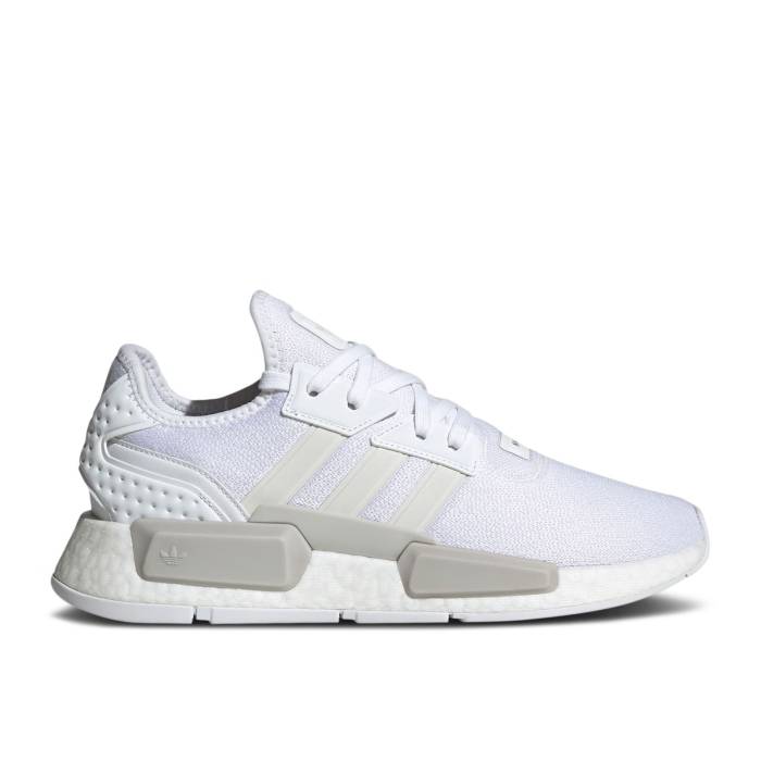 アディダス Adidas 【 Nmd_G1 \u0027White Grey\u0027 Men Cloud White/Grey One/Core Black 】 メンズ 白いこと 白いこと 薄墨色 薄墨色 中核グループ 黒いこと 黒いこと 靴-メンズ靴