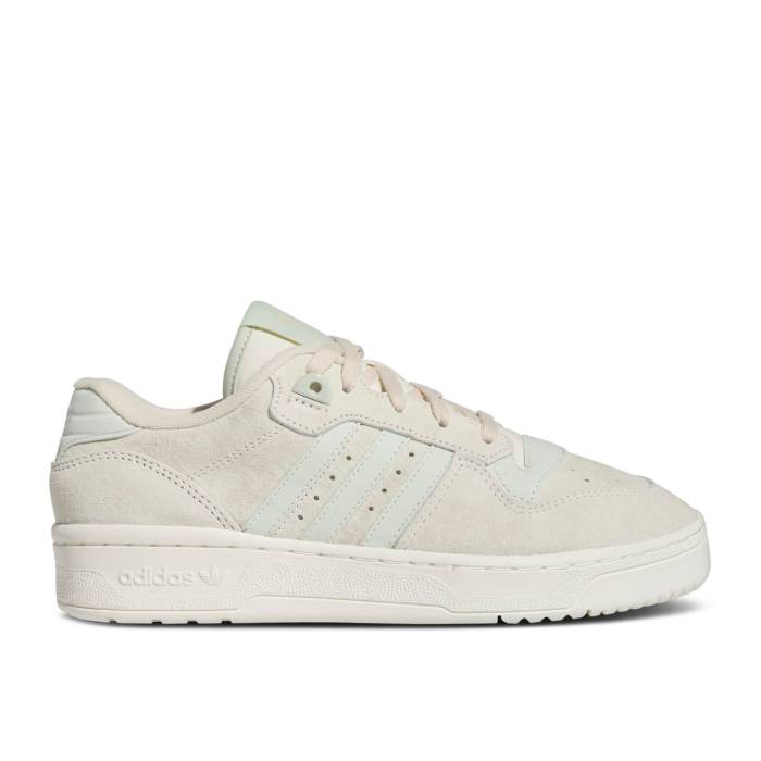 アディダス Adidas 【 Wmns Rivalry Low \u0027Cream Linen Green\u0027 Women Cream White/Linen Green/Off White 】 レディース 皮膚軟化剤 白いこと 白いこと green 緑・緑であること