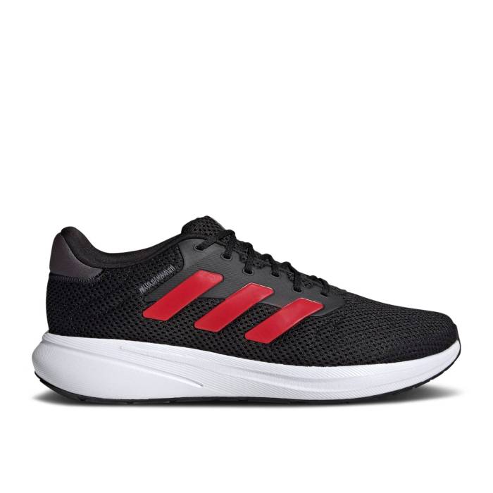 アディダス Adidas 【 Response Runner \u0027Black Scarlet\u0027 Men Core Black/Better Scarlet/Grey Five 】 Response 受け答え メンズ 中核グループ 黒いこと 黒いこと 薄墨色 薄墨色