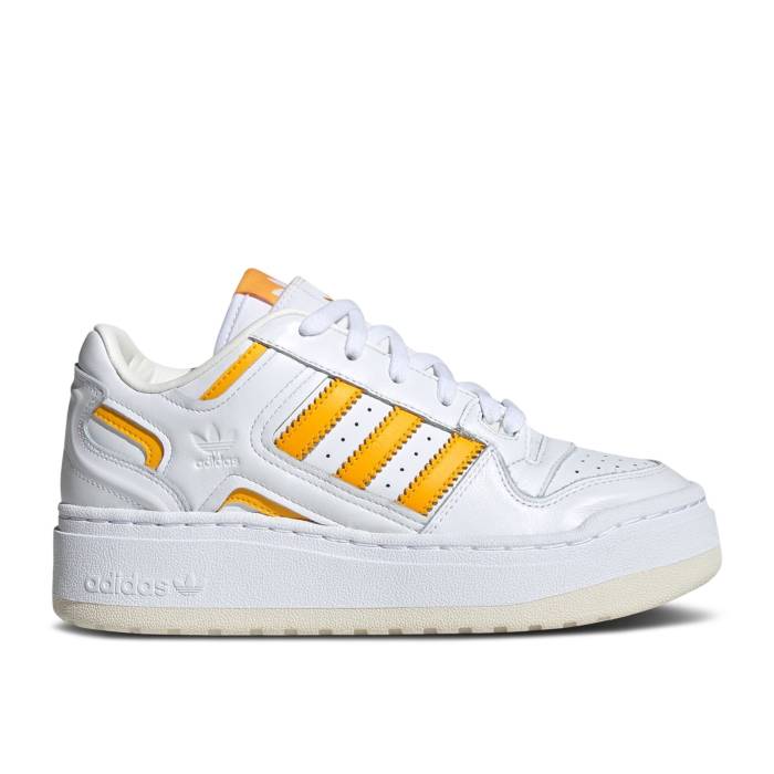 アディダス Adidas 【 Wmns Forum Xlg 'White Crew Yellow' Women Cloud White/Crew Yellow/Off White 】 フォーラム クルー レディース 白色 ホワイト クルー yellow 黄色・イエロー