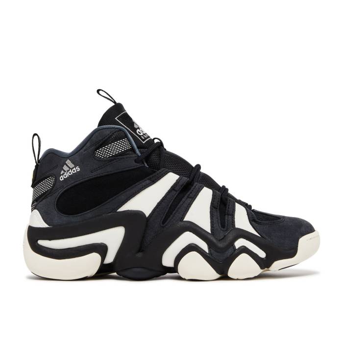 アディダス Adidas 【 Crazy 8 \u0027Black White\u0027 2023 Men Core Black/Cloud White/Collegiate Purple 】 クレイジー メンズ 中核グループ 黒いこと 黒いこと 白いこと 白いこと Purple 紫・パープル