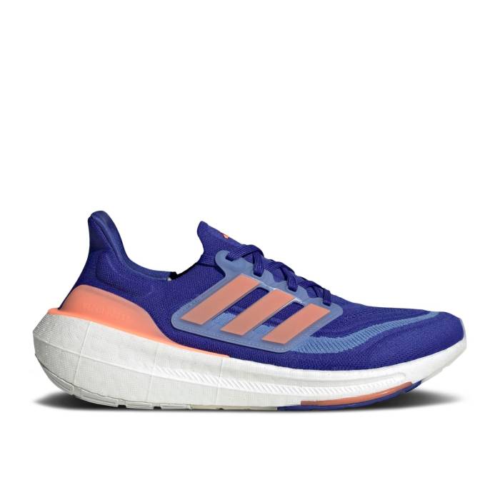 アディダス Adidas 【 Ultraboost Light \u0027Lucid Blue Coral Fusion\u0027 Men Lucid Blue/Coral Fusion/Blue Fusion 】 青味 青み メンズ 青味 青み Fusion 核融合反応