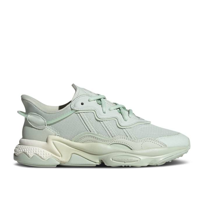 アディダス Adidas 【 Wmns Ozweego 'Linen Green' Women Linen Green/Linen Green/Off White 】 レディース green 緑・グリーン 白色 ホワイト