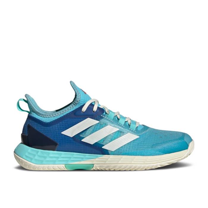 アディダス Adidas 【 Wmns Adizero Ubersonic 4.1 \u0027Light Aqua\u0027 Women Light Aqua/Off White/Flash Aqua 】 アディゼロ レディース アクア 白いこと 白いこと