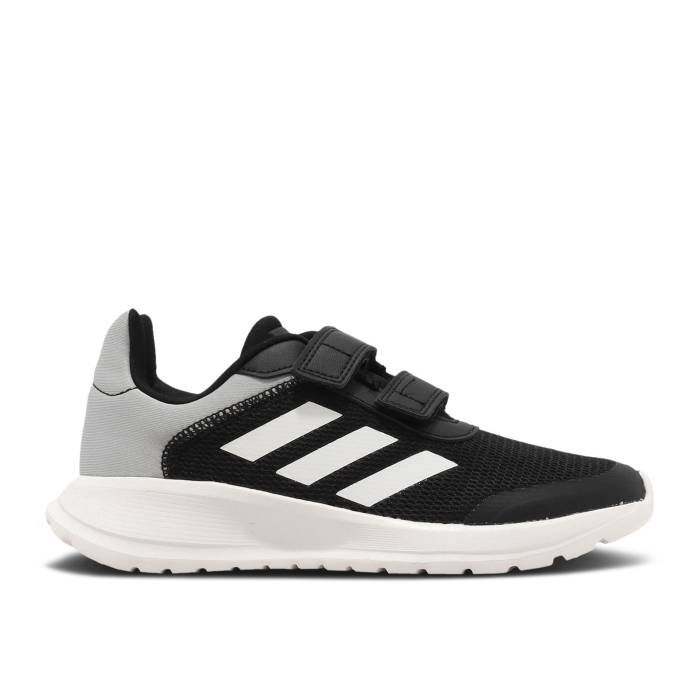 アディダス Adidas 【 Tensaur Run 2.0 K 'Black Grey' Youth Core Black/Core White/Grey Two 】 ラン ジュニア キッズ コア 黒色 ブラック 白色 ホワイト 灰色 グレー｜スニケス