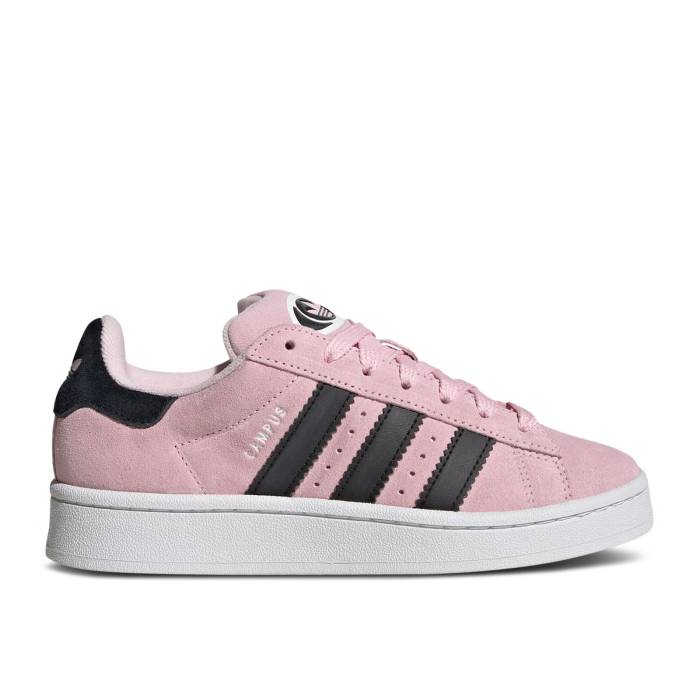 アディダス Adidas 【 Campus 00S J 'Clear Pink' Youth Clear Pink/Core Black/Cloud White 】 キャンパス ジュニア キッズ pink ピンク コア 黒色 ブラック 白色 ホワイト｜スニケス