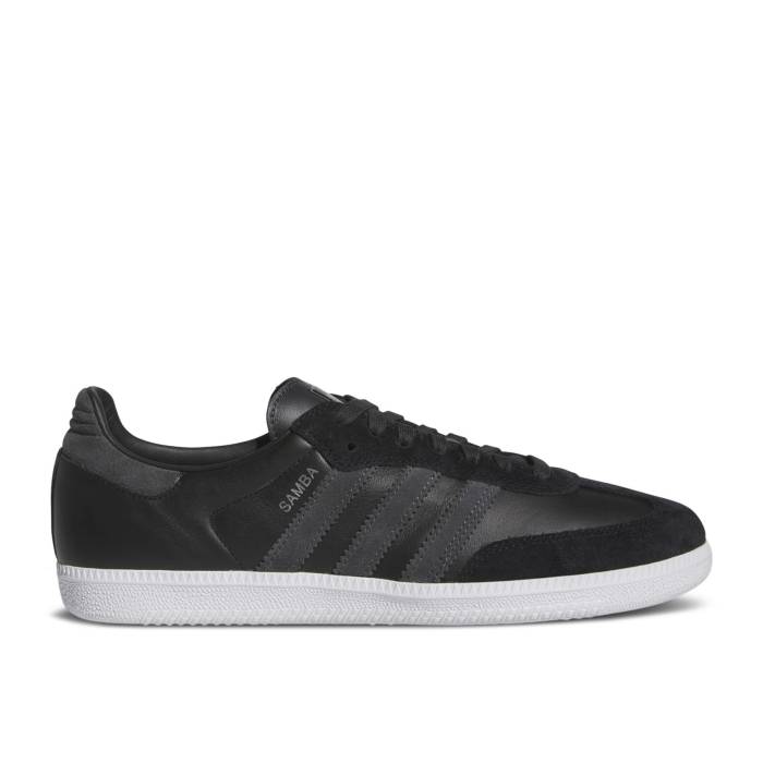 アディダス Adidas 【 Samba Adv \u0027Black Carbon\u0027 Men Core Black/Carbon/Silver Metallic 】 サンバ メンズ 中核グループ 黒いこと 黒いこと 炭素 Silver しろがね色・しろがね色 メンズ靴-スニーカー
