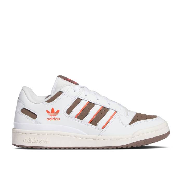 アディダス Adidas 【 Forum Low 塩素 \u0027White Earth Strata\u0027 Men Cloud White/Earth Strata/Off White 】 討論会 メンズ 白いこと 白いこと