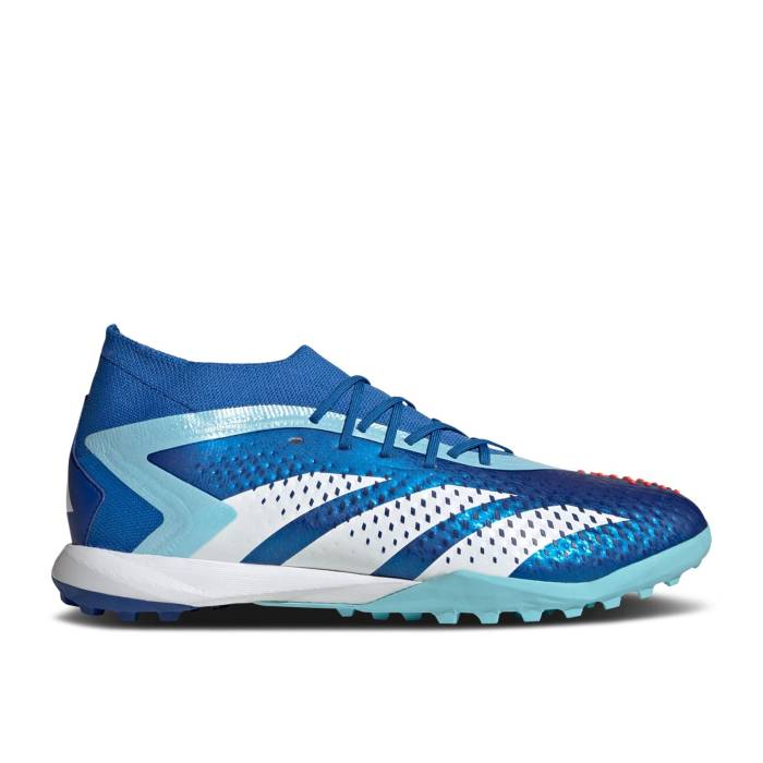 アディダス Adidas 【 Predator Accuracy.1 Tf 'Marinerush Pack' Men Bright Royal/Cloud White/Bliss Blue 】 プレデター メンズ 白色 ホワイト 青色 ブルー｜スニケス