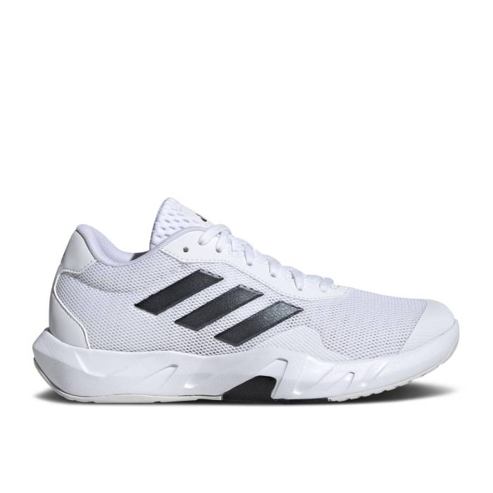 アディダス Adidas 【 Wmns Amplimove \u0027White Black\u0027 Women Cloud White/Core Black/Grey Two 】 レディース 白いこと 白いこと 中核グループ 黒いこと 黒いこと 薄墨色 薄墨色