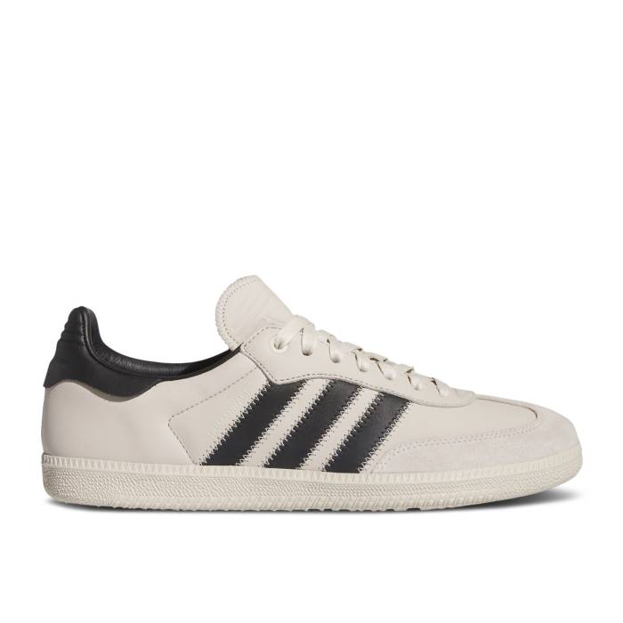 アディダス  【 Pharrell X Samba Human Race 'Aluminium Black' Men Core Black/Aluminium/Aluminium 】 サンバ メンズ コア 黒色 ブラック