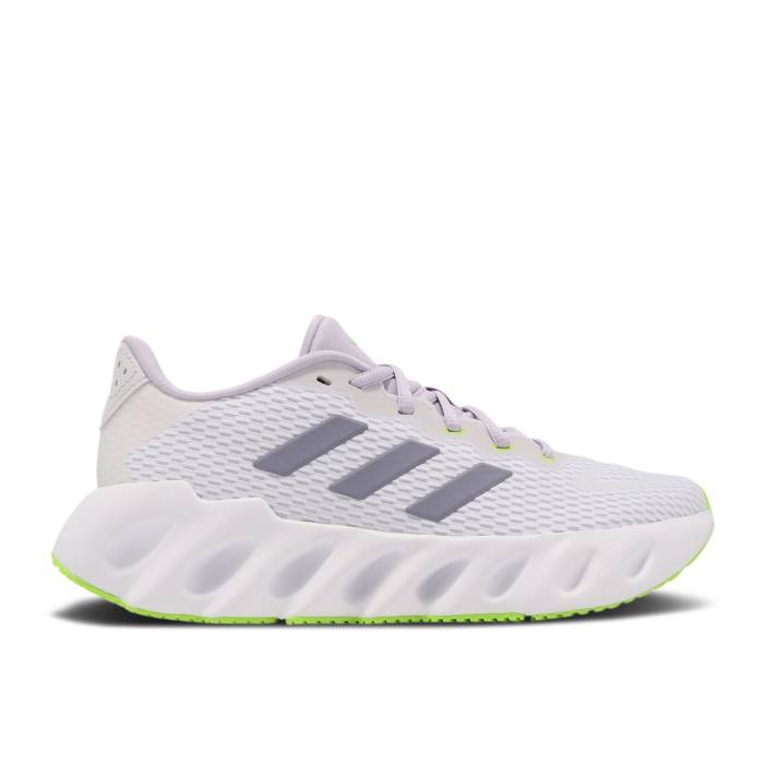 アディダス Adidas 【 Wmns Switch Run \u0027White Lucid Lemon\u0027 Women Cloud White/Silver Violet/Lucid Lemon 】 幽客 レディース 白いこと 白いこと Silver しろがね色・しろがね色 紫・相撲取り草