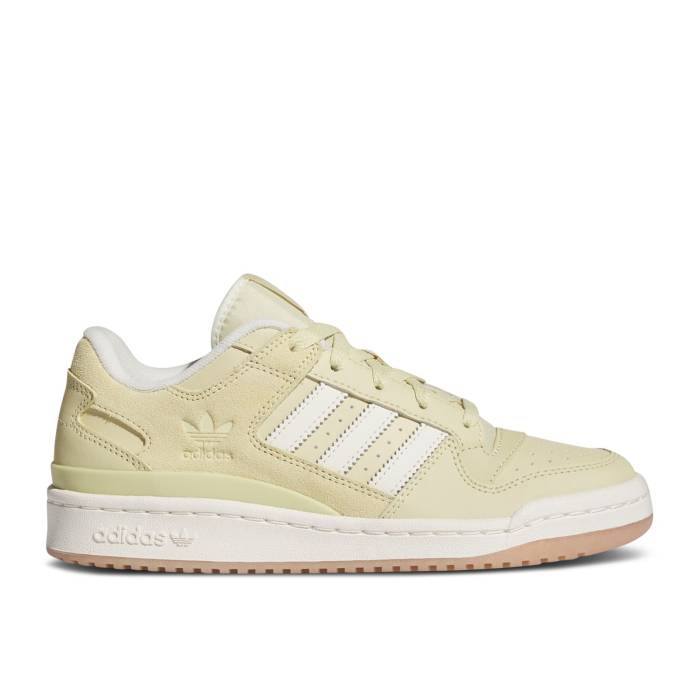 アディダス Adidas 【 Wmns Forum Low \u0027Sandy Beige Gum\u0027 Women Sandy Beige/Cream White/Gum 】 討論会 ベージュ レディース ベージュ 皮膚軟化剤 白いこと 白いこと