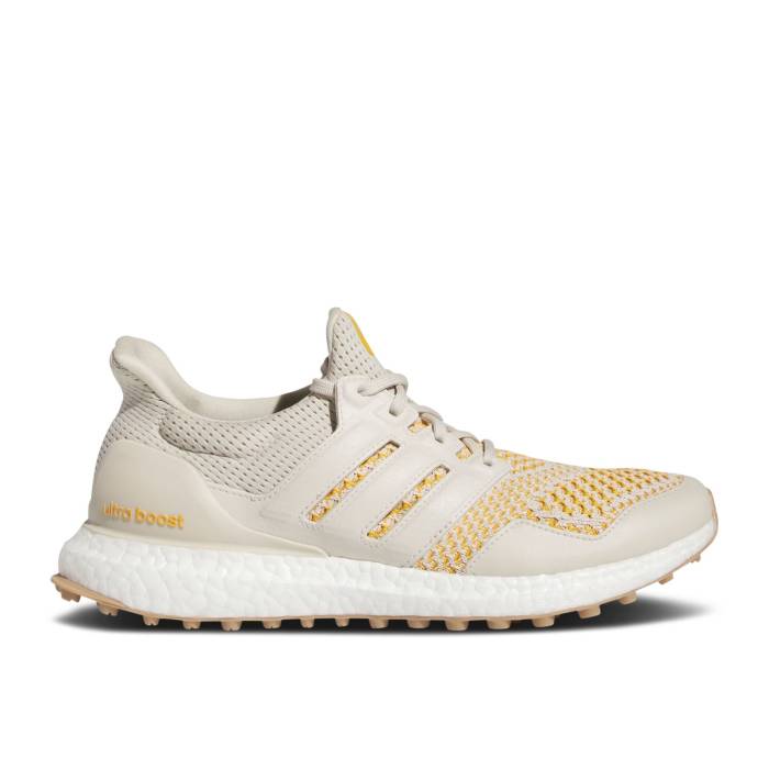 アディダス Adidas 【 Ultraboost 1.0 Spikeless Golf 'Aluminium Preloved Yellow' Men Aluminium/Aluminium/Preloved Yellow 】 golf ゴルフ メンズ yellow 黄色・イエロー｜スニケス