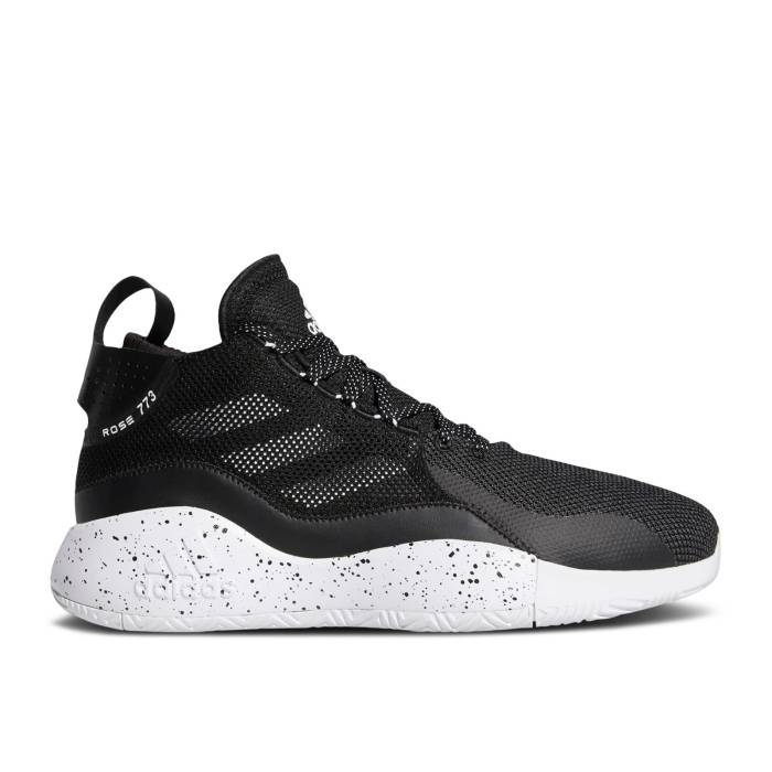 アディダス Adidas 【 D Rose 773 2020 \u0027Black White\u0027 Men Core Black/Cloud White/Core Black 】 Rose サクラ色 メンズ 中核グループ 黒いこと 黒いこと 白いこと 白いこと