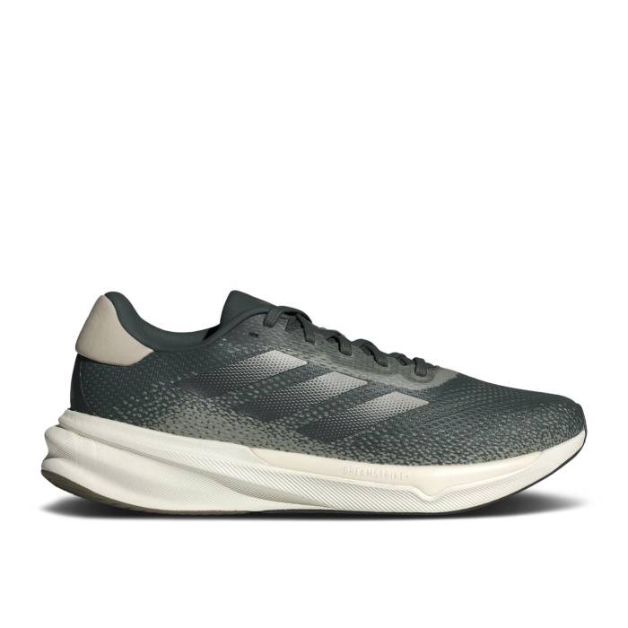 アディダス Adidas 【 Supernova Stride 'Legend Ivy Putty Grey' Men Legend Ivy/Putty Grey/Silver Pebble 】 スーパーノバ・ノヴァ メンズ Legend レジェンド 灰色 グレー Silver 銀色・シルバー｜スニケス
