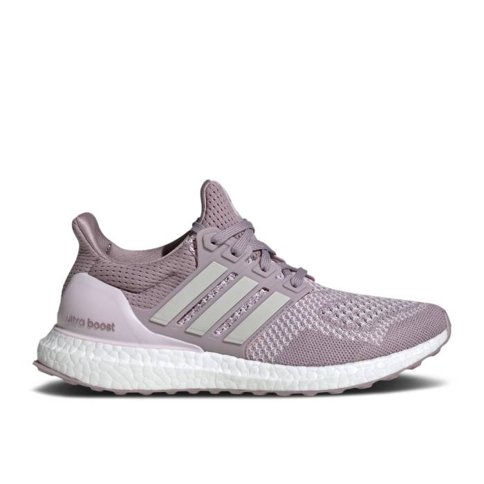 アディダス Adidas 【 Wmns Ultraboost 1.0 \u0027Preloved Fig\u0027 Women Preloved Fig/Grey One/Almost Pink 】 レディース 薄墨色 薄墨色 pink サクラ色