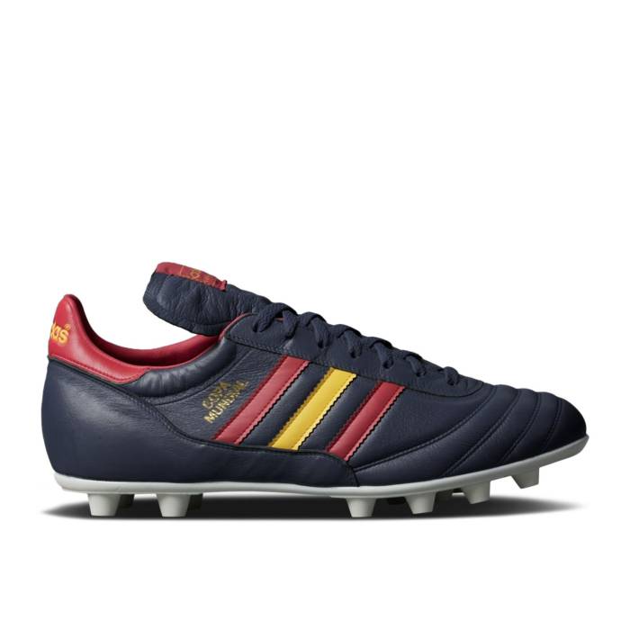 アディダス Adidas 【 Copa Mundial Fg \u0027Spain\u0027 Men Night Indigo/Bold Gold/Bold Red 】 メンズ ナイト爵 藍色・インディゴ ゴールド Red 赤・赤いこと