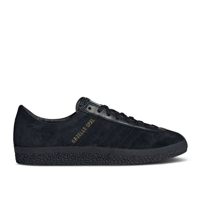 アディダス Adidas 【 Gazelle Spzl \u0027Triple Black\u0027 Men Core Black/Core Black/Core Black 】 ガゼル メンズ 中核グループ 黒いこと 黒いこと