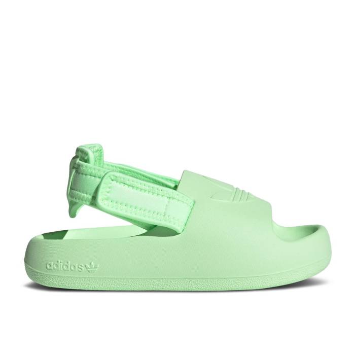 アディダス Adidas 【 Adifom Adilette Slide C \u0027Green Spark\u0027 Youth Green Spark/Green Spark/Green Spark 】 アディレッタ Slide サンダル お坊っちゃん キッズ green 緑・緑であること