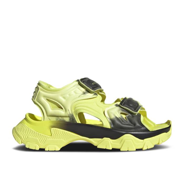 アディダス Adidas 【 Stella Mccartney X Wmns Hika Outdoor Sandal \u0027Frozen Yellow\u0027 Women Frozen Yellow/Frozen Yellow/Core Black 】 レディース yellow 黄味がかった・黄色 中核グループ 黒いこと 黒いこと