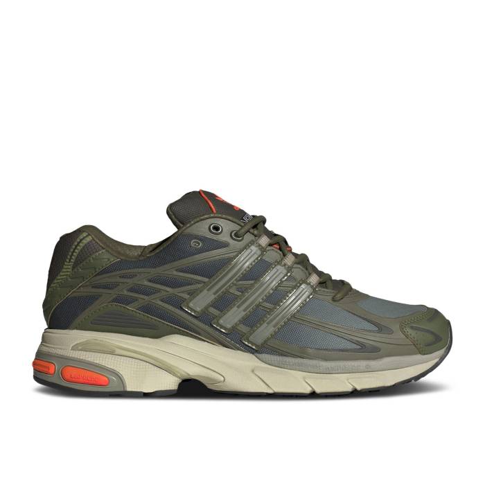 アディダス Adidas 【 Adistar Cushion \u0027Focus Olive\u0027 Men Focus Olive/Shadow Olive/Orange 】 メンズ olive オリーブ シャドー・シャドウ orange 橙・オレンジ色 靴-メンズ靴-スニーカー