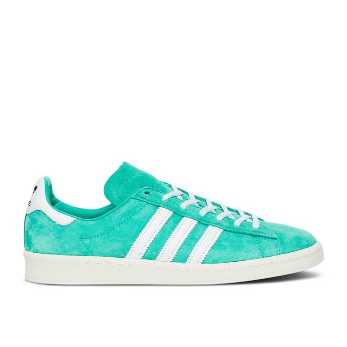 アディダス Adidas 【 Campus 80S 'Shock Mint' Men Shock Mint/Footwear White/Core Black 】 キャンパス メンズ ショック 白色 ホワイト コア 黒色 ブラック|スニケス