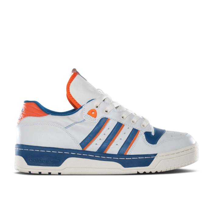 アディダス Adidas 【 Rivalry Low Consortium 'Knicks' Men Neo White/Lone Blue/Legacy 】 メンズ ネオ 白色 ホワイト 青色 ブルー legacy レガシー