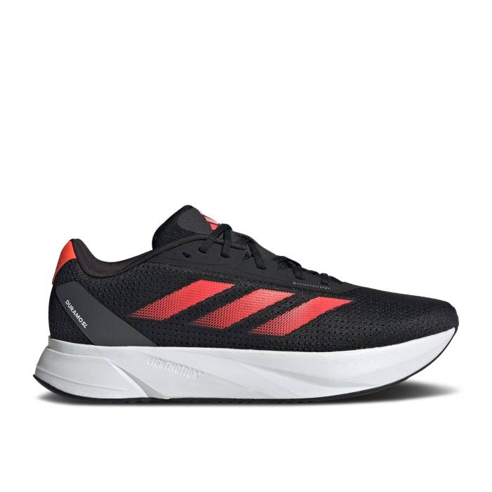 アディダス Adidas 【 Duramo Sl 'Black Solar Red' Men Core Black/Solar Red/Grey Six 】 メンズ コア 黒色 ブラック Red 赤・レッド 灰色 グレー
