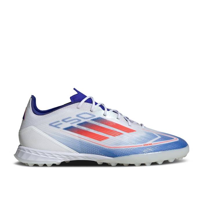 アディダス Adidas 【 Adizero F50 Pro Tf \u0027Advancement Pack\u0027 Men Cloud White/Solar Red/Lucid Blue 】 アディゼロ 労働者階級 メンズ 白いこと 白いこと Red 赤・赤いこと 青味 青み