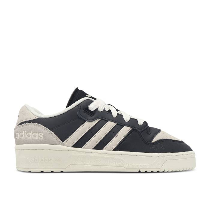 アディダス Adidas 【 Rivalry Low \u0027Black Ivory\u0027 Men Core Black/Ivory/Cloud White 】 メンズ 中核グループ 黒いこと 黒いこと 象牙色 白いこと 白いこと