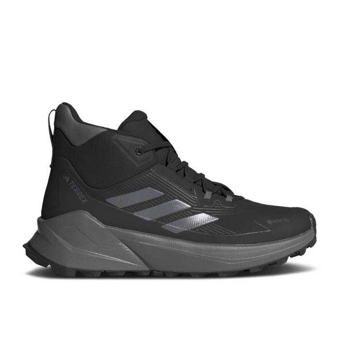 アディダス Adidas 【 Wmns Terrex Trailmaker 2.0 Mid Gore-Tex Black Carbon Grey Women Core Black/Carbon/Grey Four 】 ミッド ゴアテックス カーボン レディース コア 黒色 ブラック カーボン 灰色 グレー