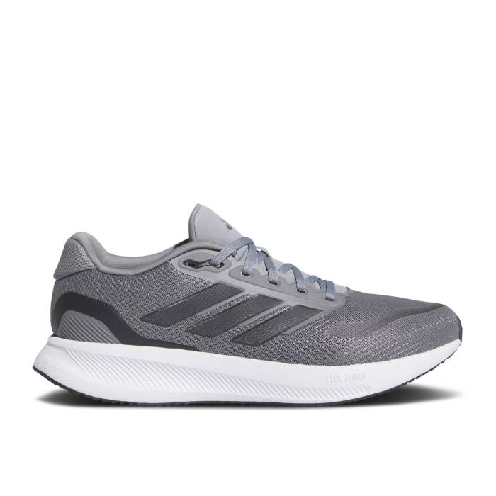 アディダス Adidas 【 Runfalcon 5 Wide 'Grey Carbon' Men Grey Three/Carbon/Cloud White 】 メンズ 灰色 グレー カーボン 白色 ホワイト