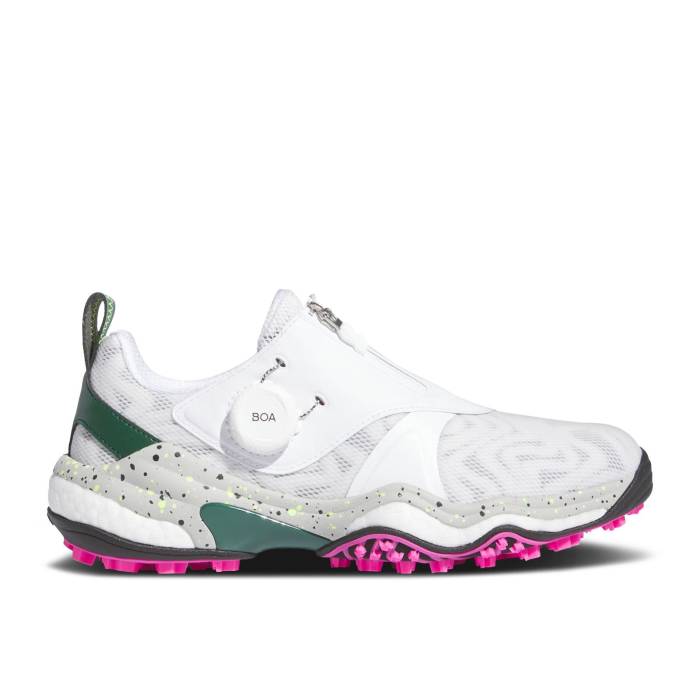 アディダス Adidas 【 Wmns Codechaos 25 Boa \u0027White Collegiate Green Pink\u0027 Women Cloud White/Silver Metallic/Collegiate Green 】 green 緑・緑であること レディース 白いこと 白いこと Silver しろがね色・しろがね色 green 緑・緑であること