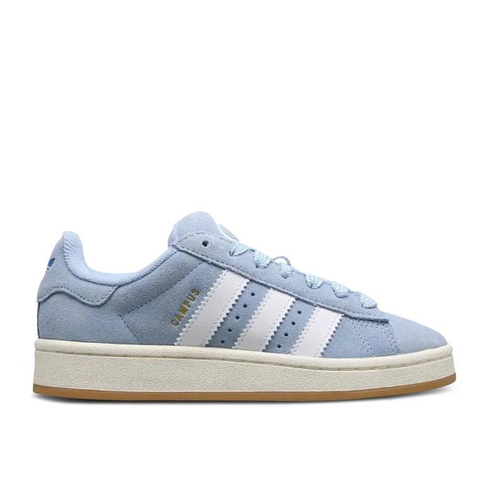 アディダス Adidas 【 Campus 00S J 'Clear Sky Gum' Youth Clear Sky/Blue/Gold Metallic 】 キャンパス スカイ ジュニア キッズ スカイ 青色 ブルー ゴールド｜スニケス