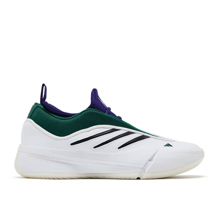 アディダス Adidas 【 Dame 9 \u0027Milwaukee Bucks\u0027 Men Cloud White/Core Black/Collegiate Green 】 メンズ 白いこと 白いこと 中核グループ 黒いこと 黒いこと green 緑・緑であること