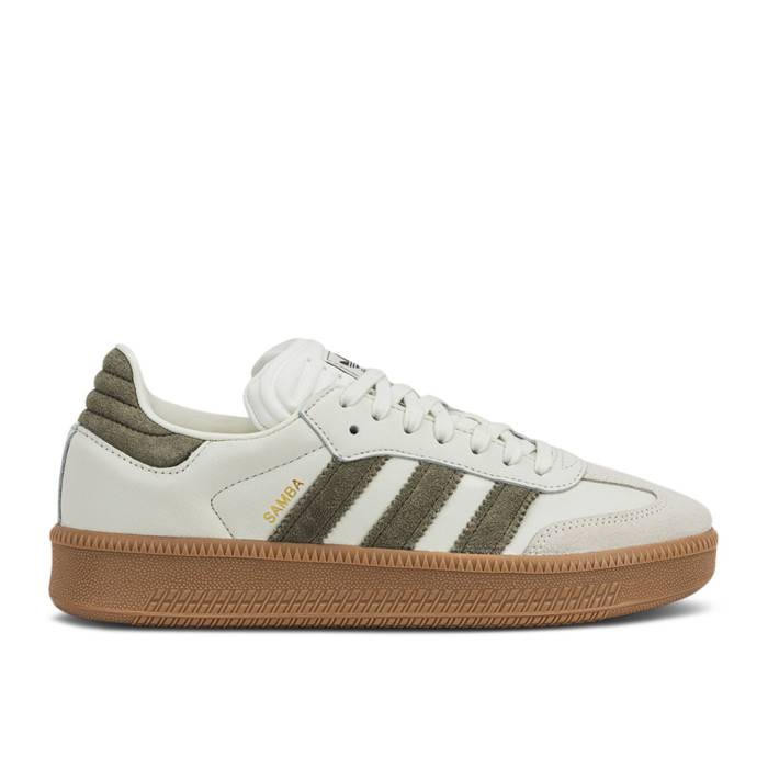 アディダス Adidas 【 Samba Xlg \u0027Ivory Olive Strata\u0027 Men Ivory/Olive Strata/Gum 】 サンバ olive オリーブ メンズ 象牙色 olive オリーブ