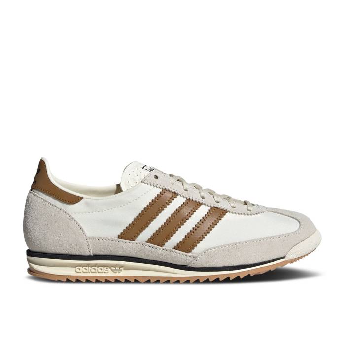 アディダス Adidas 【 Wmns Sl72 Og Cream White Bronze Strata Women Cream White/Bronze Strata/Core Black 】 白色 ホワイト 銅・ブロンズ レディース クリーム 白色 ホワイト 銅・ブロンズ コア 黒色 ブラック