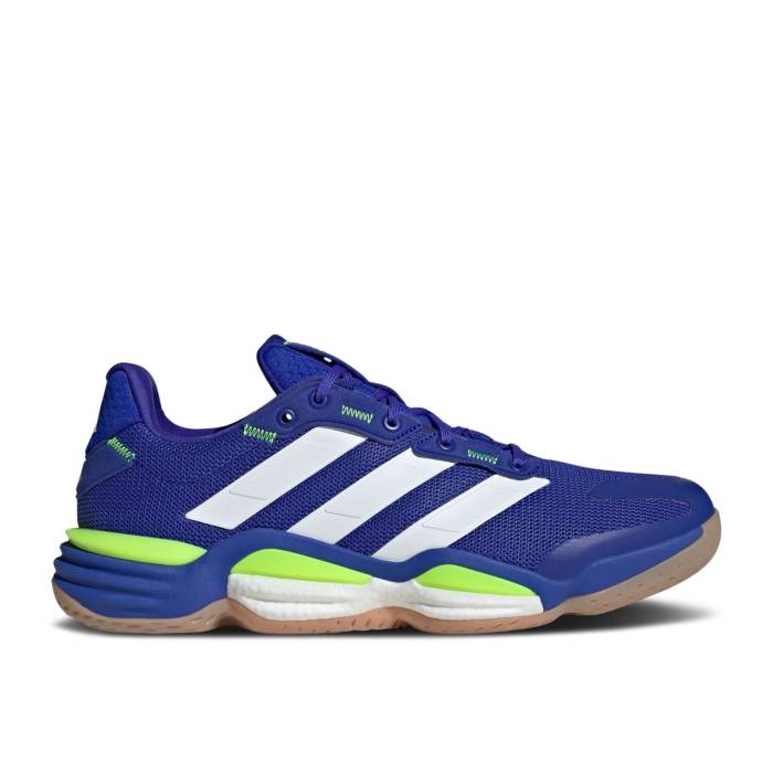 アディダス Adidas 【 Stabil 16 Lucid Blue White Lemon Men Lucid Blue/Cloud White/Lucid Lemon 】 青色 ブルー 白色 ホワイト メンズ 青色 ブルー 白色 ホワイト