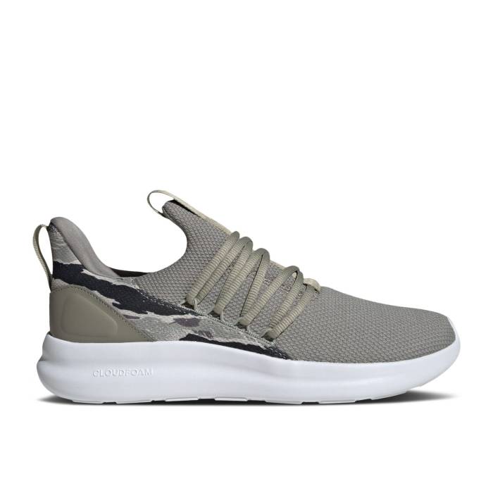 アディダス Adidas 【 Lite Racer Adapt 7.0 \u0027Silver Pebble Camo\u0027 Men Silver Pebble/Silver Pebble/Silver Pebble 】 ともし火 アダプト メンズ Silver しろがね色・しろがね色