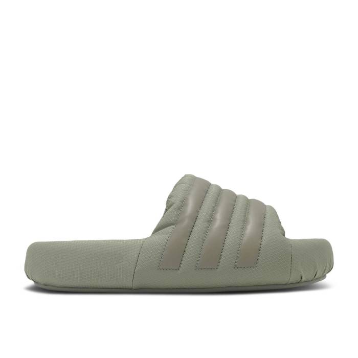 アディダス Adidas 【 Adilette 24 Slide \u0027Silver Pebble\u0027 Men Silver Pebble/Silver Pebble/Silver Pebble 】 アディレッタ Slide サンダル メンズ Silver しろがね色・しろがね色