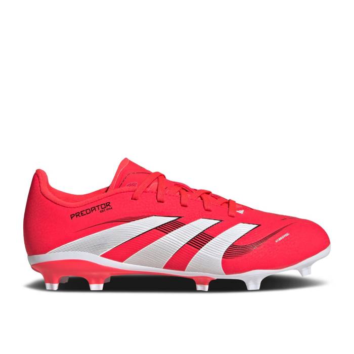アディダス Adidas 【 Predator League Fg Mg K Pure Victory Pack Youth Lucid Red/Cloud White/Core Black 】 プレデター Victory ビクトリー ジュニア キッズ Red 赤・レッド 白色 ホワイト コア 黒色 ブラック