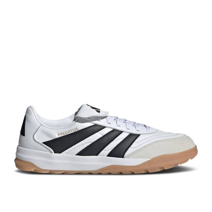 アディダス Adidas 【 Predator Trainer 'White Black Gum' Men Cloud White/Core Black/Gold Metallic 】 プレデター トレーナー 黒色 ブラック メンズ 白色 ホワイト コア 黒色 ブラック ゴールド