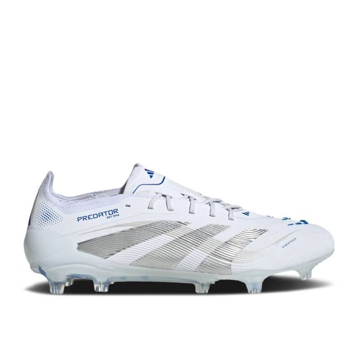 アディダス Adidas 【 Predator Elite Fg Polar Victory Pack Men Cloud White/Silver Metallic/Bright Royal 】 プレデター エリート Victory ビクトリー メンズ 白色 ホワイト Silver 銀色・シルバー