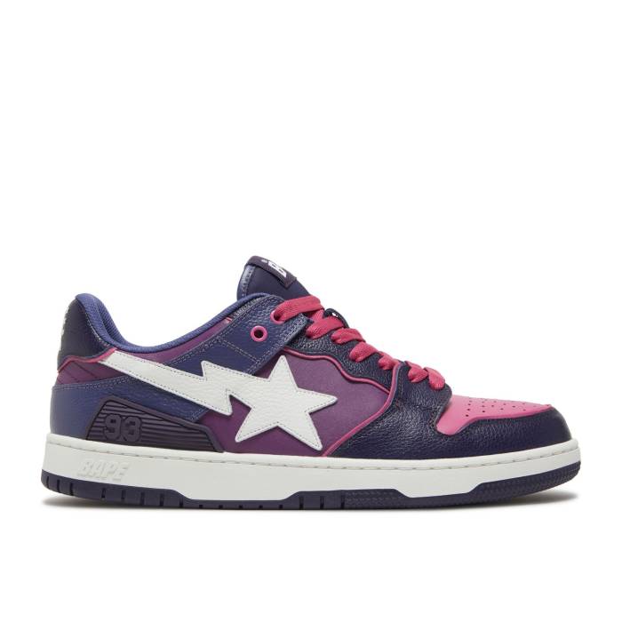 ベイプ Bape 【 Sk8 Sta #2 M1 'Purple' Men Purple 】 メンズ Purple 紫・パープル