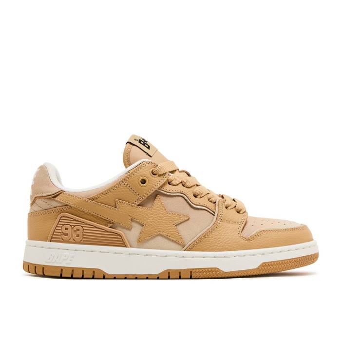 ベイプ Bape 【 Sk8 Sta #4 \u0027Beige Gradient\u0027 Men Beige 】 メンズ ベージュ