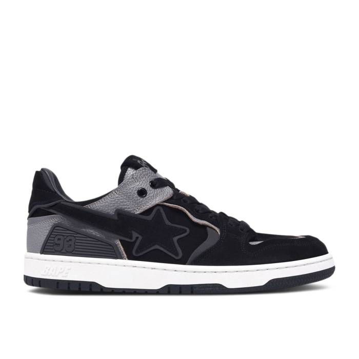 ベイプ Bape 【 Sk8 Sta #6 \u0027Black\u0027 Men Black 】 メンズ 黒いこと 黒いこと